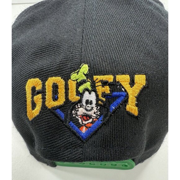 Vintage 90s Drew Pearson Goofy Embroidered Wraparound Snapback Hat 100% Wool - Picture 6 of 10